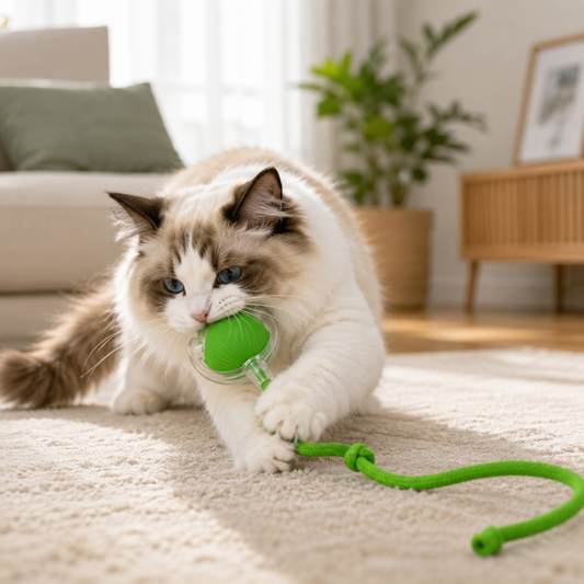 Rechargeable Cat and Dog Rolling Ball Toy