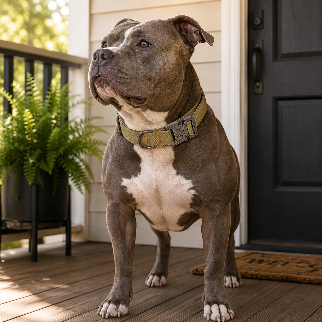Adjustable Nylon Dog Collar