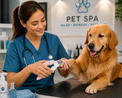 Pet Nail Clippers with LED & Electric Grinder