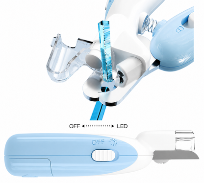 Pet Nail Clippers with LED & Electric Grinder