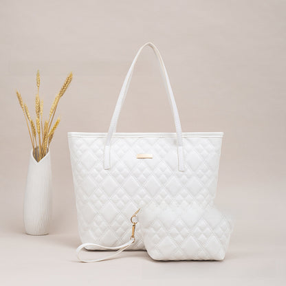 Women Embroidery Shoulder Tote Bag Set