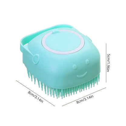 Pet Bath Brush Dog Cat Shower Massage Gloves Soft Silicone Cleaning Grooming Tool Hair Remover Massage Dogs Supplies