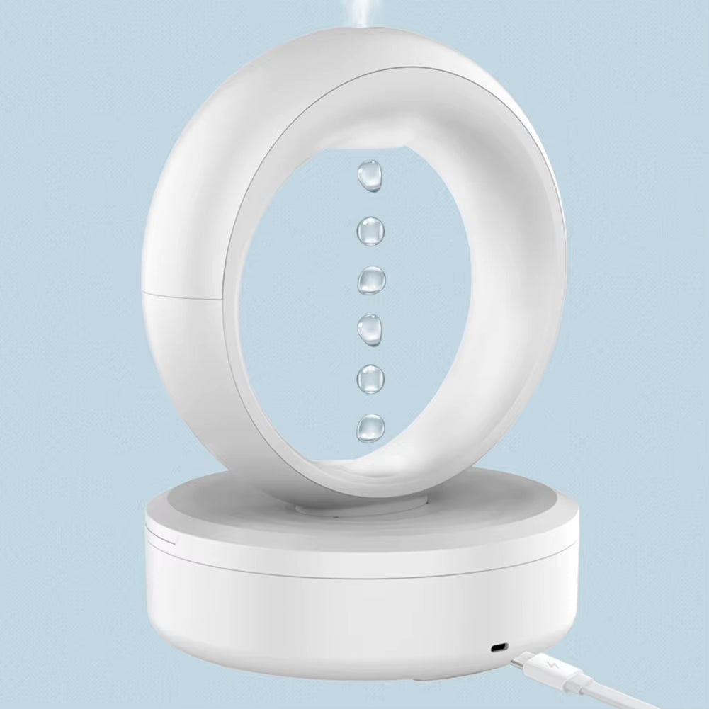 680Ml Anti-Gravity Air Humidifier Water Drop Mist Maker Fogger Electric Humidifiers Aromatherapy Diffuser Household Air Purifier
