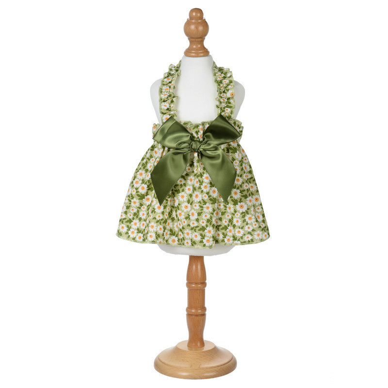 Tiny  Dog Daisy Shoulder Strap Dress