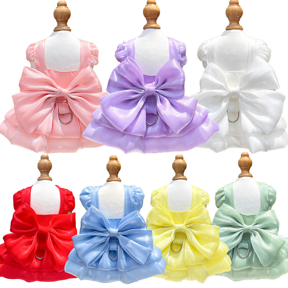 Pet Wedding Dress for Dogs and Cats