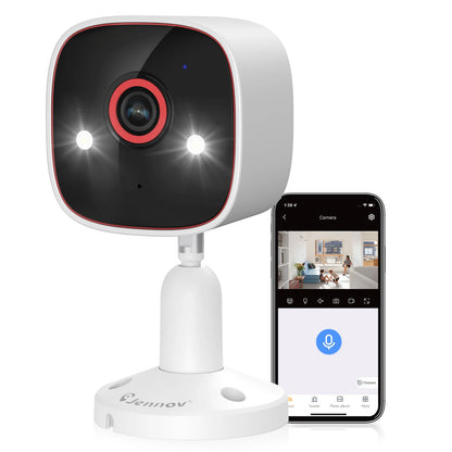 Outdoor/Indoor Security Cameras 2K HD Wireless Wifi Color Night Vision IP66 Waterproof Pet Dog Cat Baby Monitor Camera