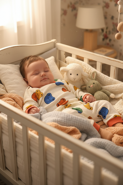Baby Pajamas lifestyle photo 2 reformatted to 2:3 ratio