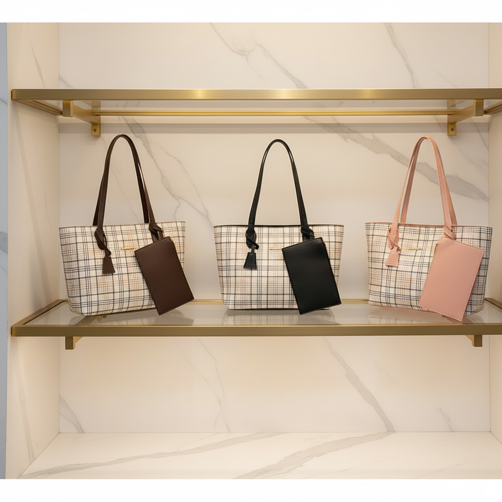 Bags - 3 Color Variations Boutique Shelves 1:1