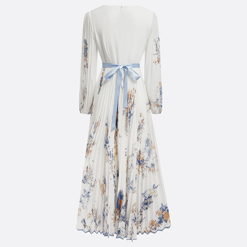 Floral Print Mixi Dress