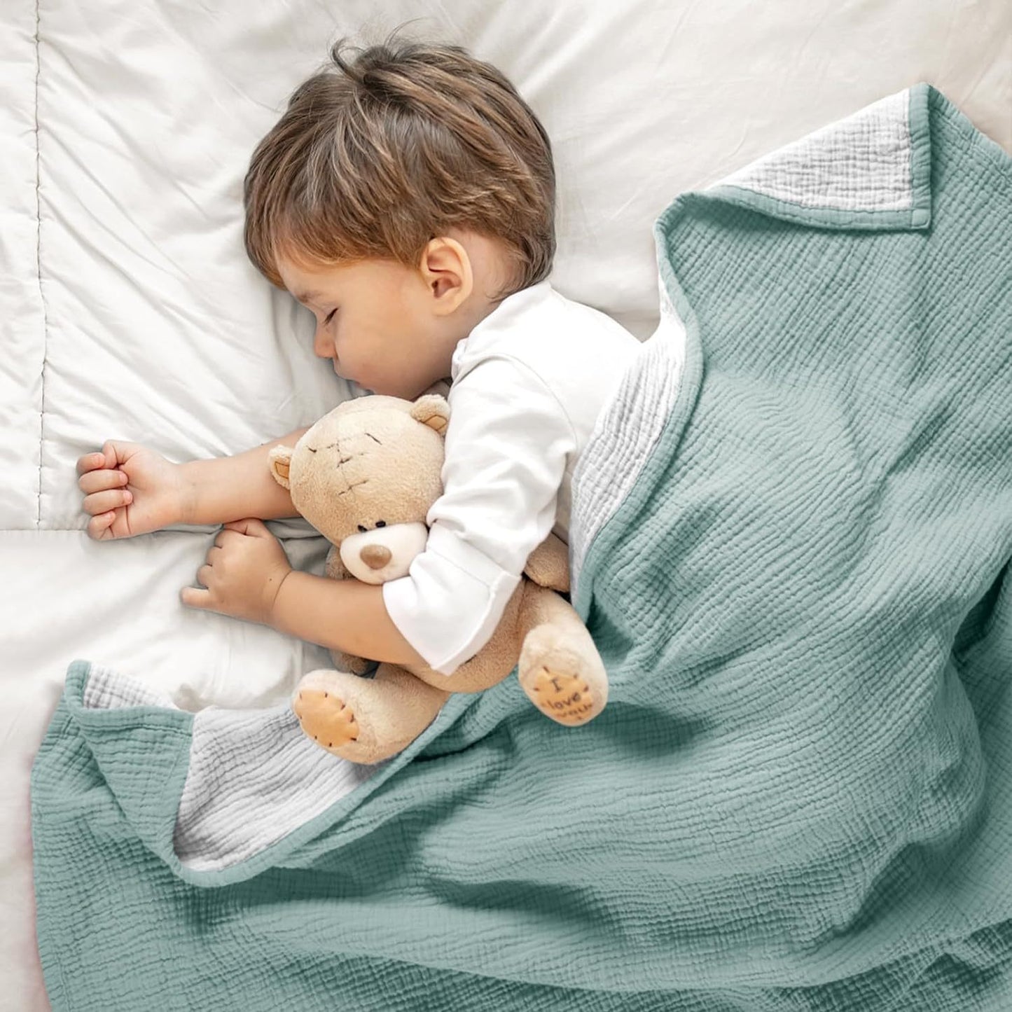 Comfy Crepe Baby Blanket