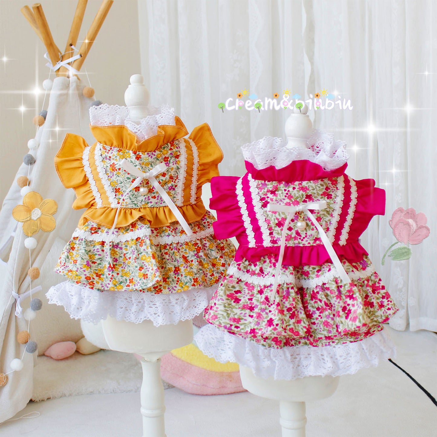 Lolita Cotton Dress For Pets