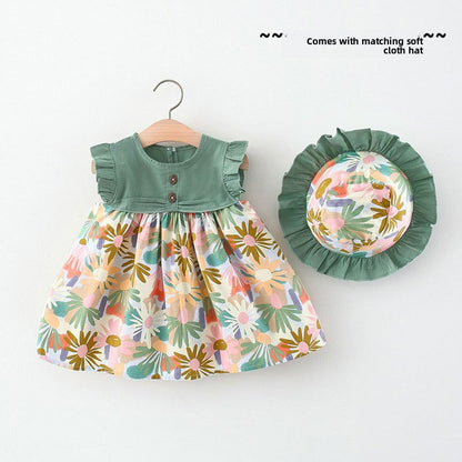 Baby  Summer Dress with Hat