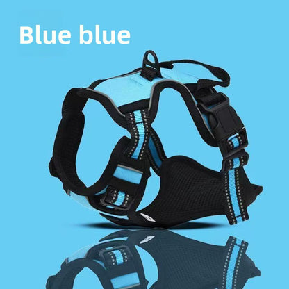 Adjustable Nylon Dog Safety Vest Harness