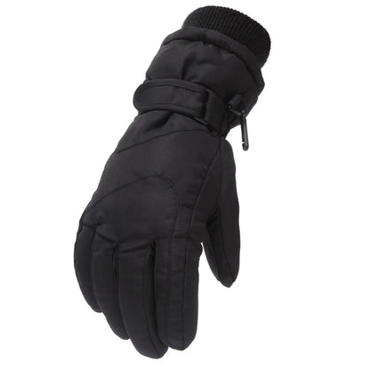 New Children Kids Winter Warm Solid Color Gloves Boy Girls Ski Mitten Windproof Waterproof Sports Skiing Thicken Warm Gloves P5