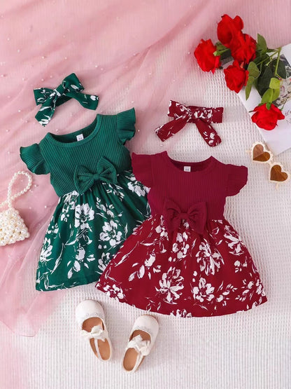 Girls Floral Dress