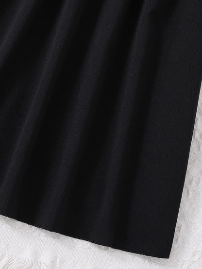Girls Sleeveless A-Line Dress
