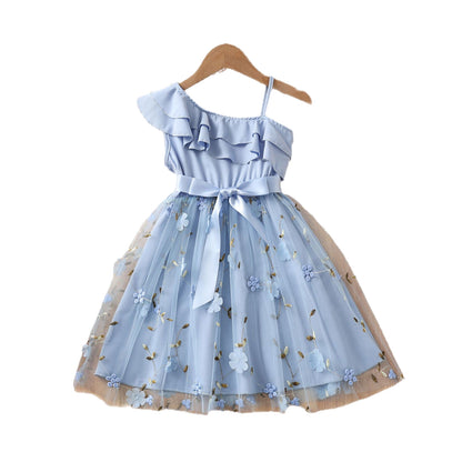 Girl's one strap dress