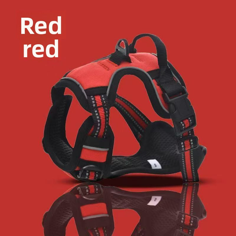 Adjustable Nylon Dog Safety Vest Harness
