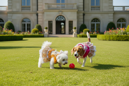 Dogs in Lolita Dresses at Mansion V4