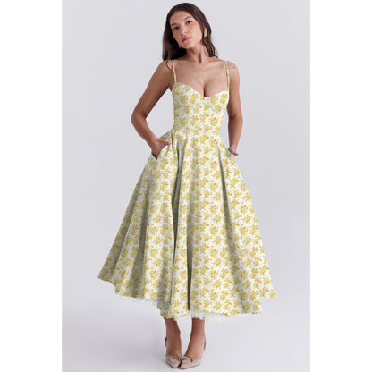Elegant French Mesh Princess Dress