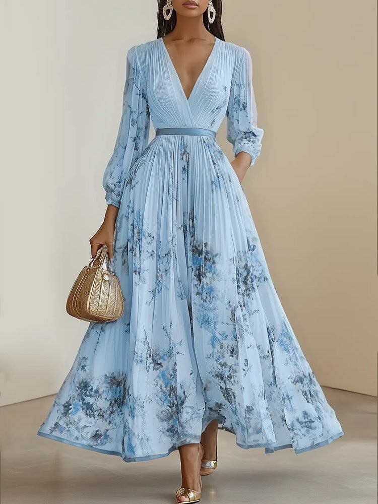 Floral Print Mixi Dress