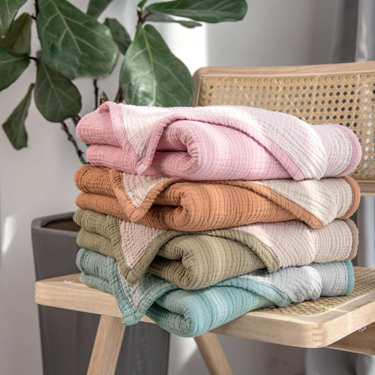 Comfy Crepe Baby Blanket