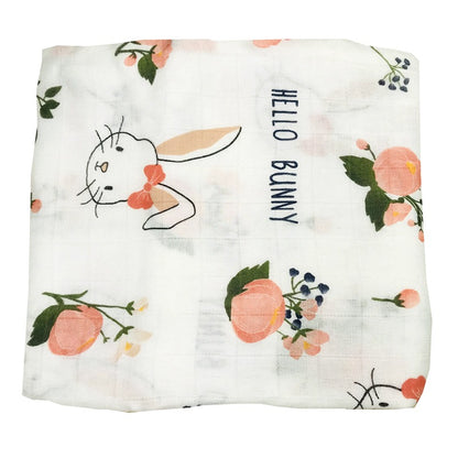 Baby Bamboo Fiber Swaddle Blanket .