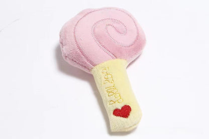 Plush toys for pets.