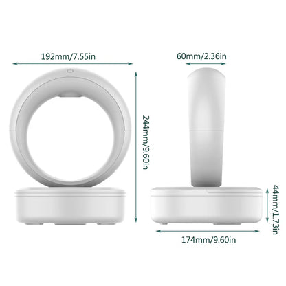 680Ml Anti-Gravity Air Humidifier Water Drop Mist Maker Fogger Electric Humidifiers Aromatherapy Diffuser Household Air Purifier