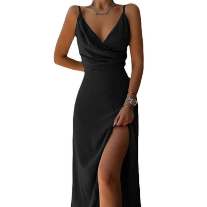 Sling V-neck  Dress
