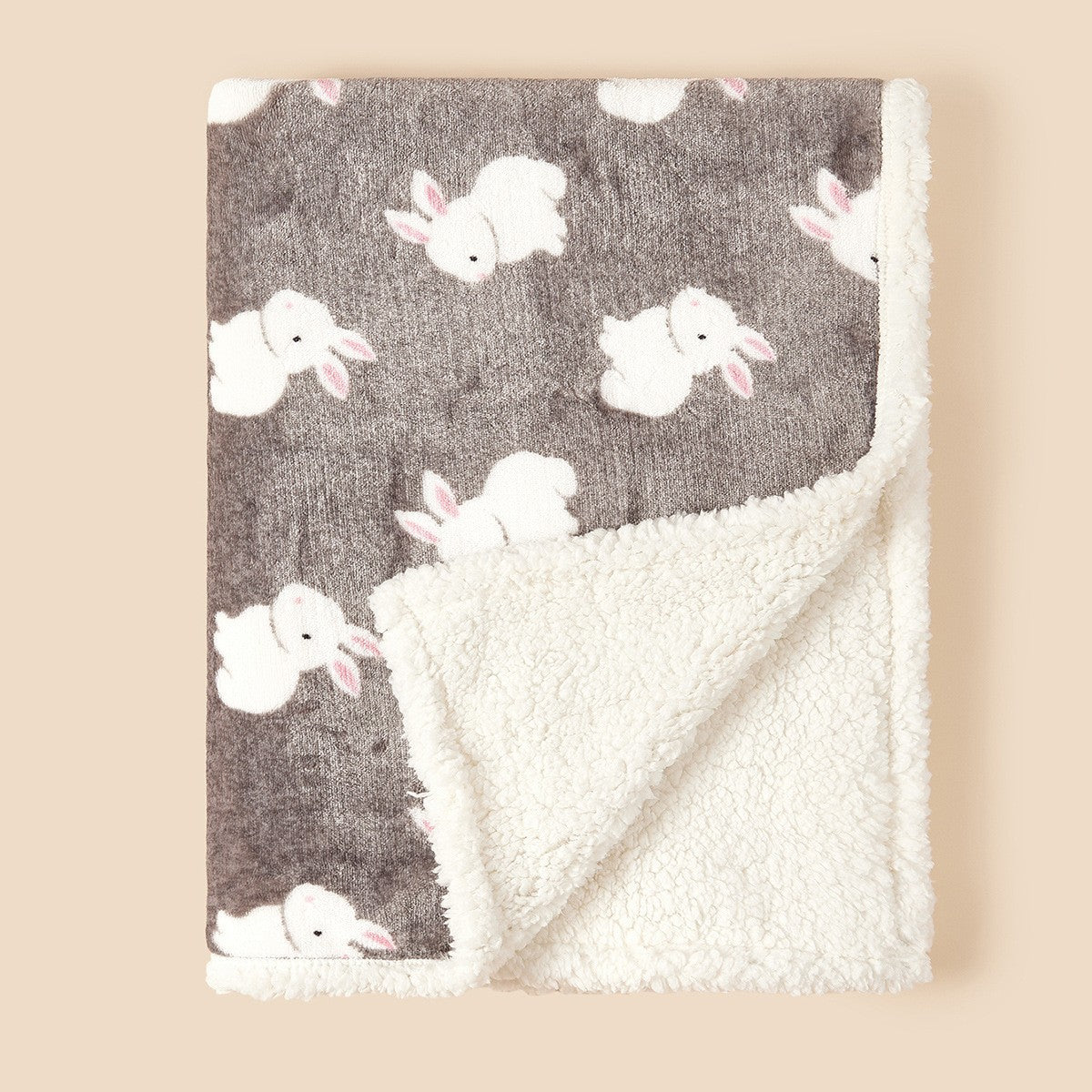 Cartoon Animal Flannel Baby Blanket
