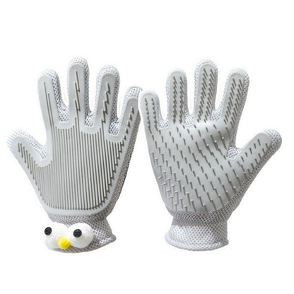Pet Grooming Gloves – Deshedding & Massage Gloves for Cats & Dogs