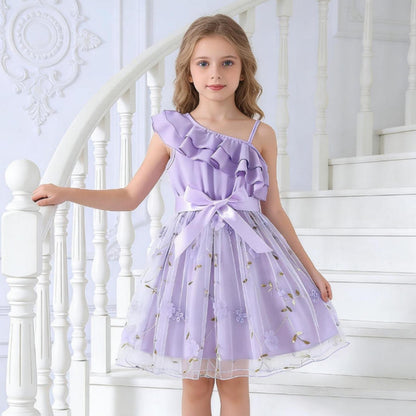 Girl's one strap dress
