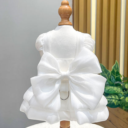 Pet Wedding Dress for Dogs and Cats