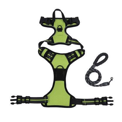 Adjustable Nylon Dog Safety Vest Harness