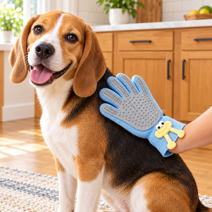 Fun glove with beagle