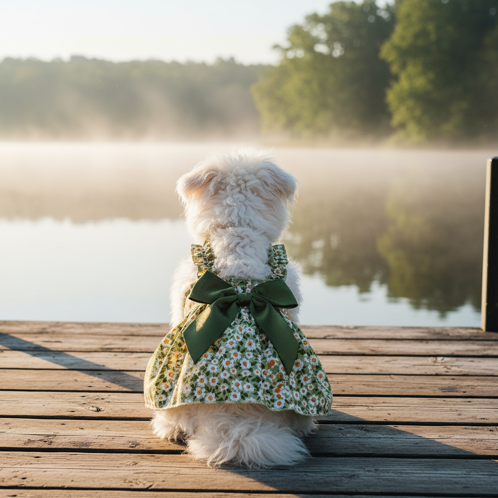Green Dress - Lakeside