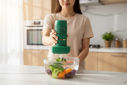 Lifestyle - Fruit Cleaner In Use 2