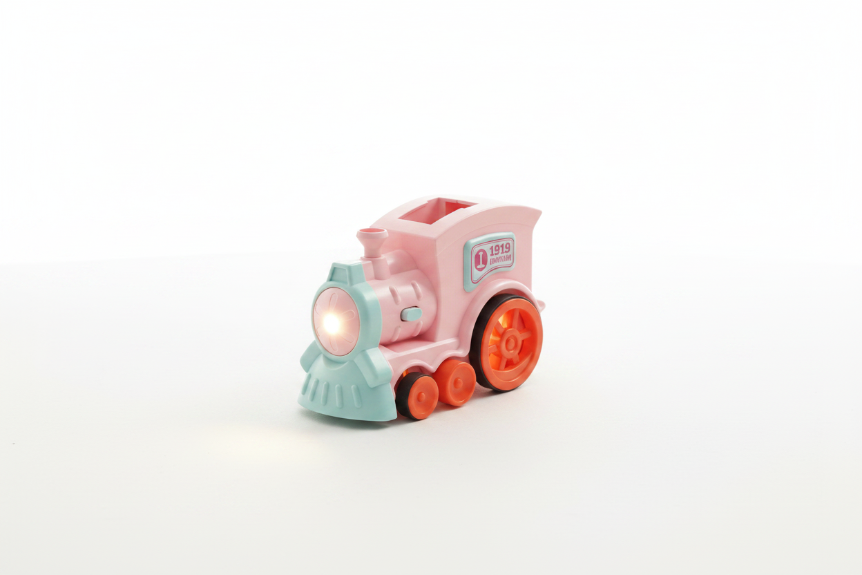Pastel Pink Train Only - No Blocks