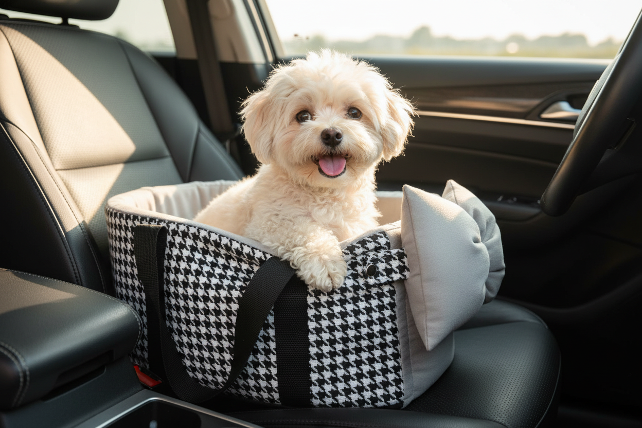 Pet Car Seat - In Car Lifestyle