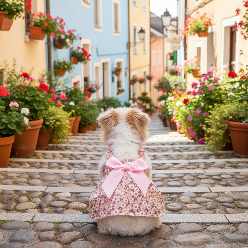 Pink Dress - European Street