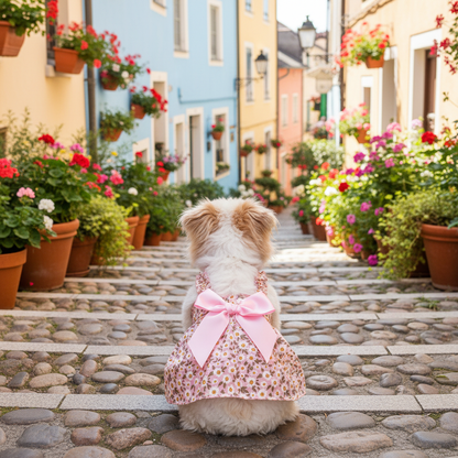 Pink Dress - European Street