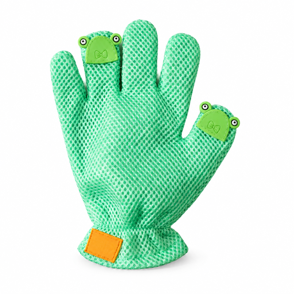 Pet Grooming Gloves – Deshedding & Massage Gloves for Cats & Dogs