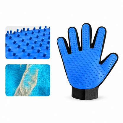Pet Grooming Gloves – Deshedding & Massage Gloves for Cats & Dogs