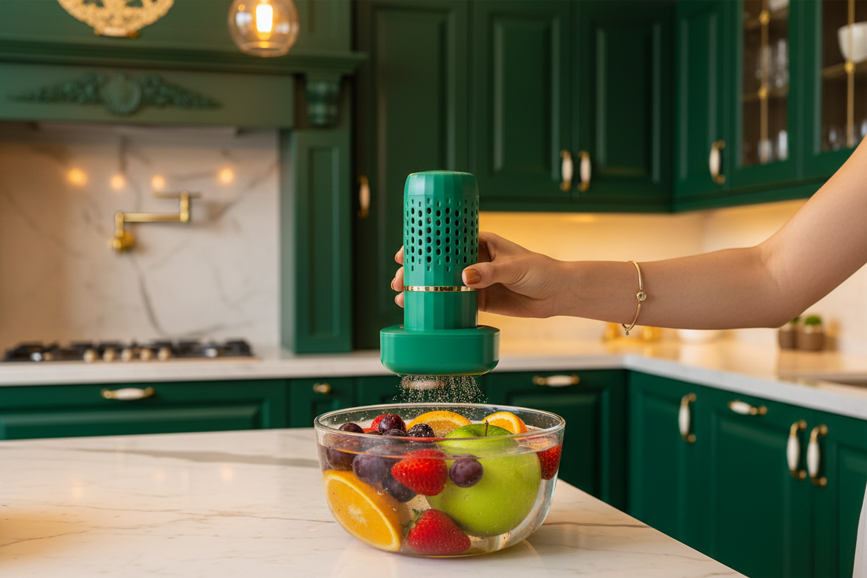 Ultrasonic Cleaner - Green Kitchen