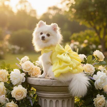 Yellow Dress - Sharp Background
